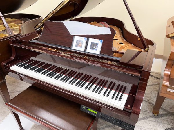 Yamaha Model DC-3 Disklavier 6' 1" Grand Piano, Polished Mahogany