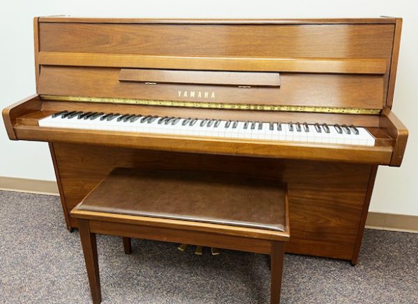 Yamaha Console Piano in Satin Walnut