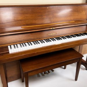 1999 Yamaha P-22 Studio Piano in American Walnut finish