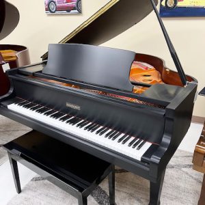 2008 Haddorf 4' 10" Baby Grand in Ebony Satin finish