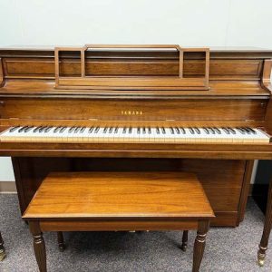Yamaha Console Piano in Traditional Walnut