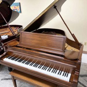 1920 Baldwin Grand Piano Model L, 6' 3" length, in Satin Mahogany Finish