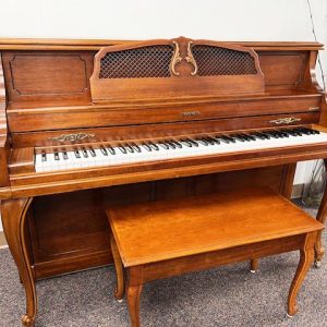 Baldwin Acrosonic Console in Queen Ann Cherry finish