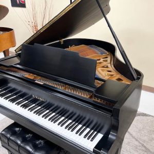 Kawai Conservatory model KG2C Grand Piano, built in Japan, 5' 10" with Jansen Leather Artist bench