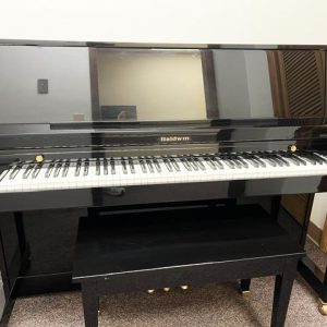 1997 Baldwin Hamilton 46" Professional Studio in Polished Ebony